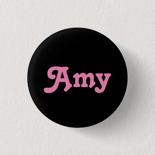 Button Amy (Vorderseite)