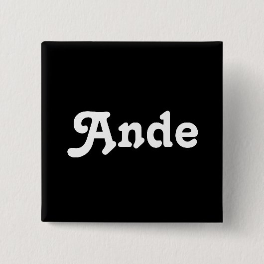 Button Ande (Vorderseite)