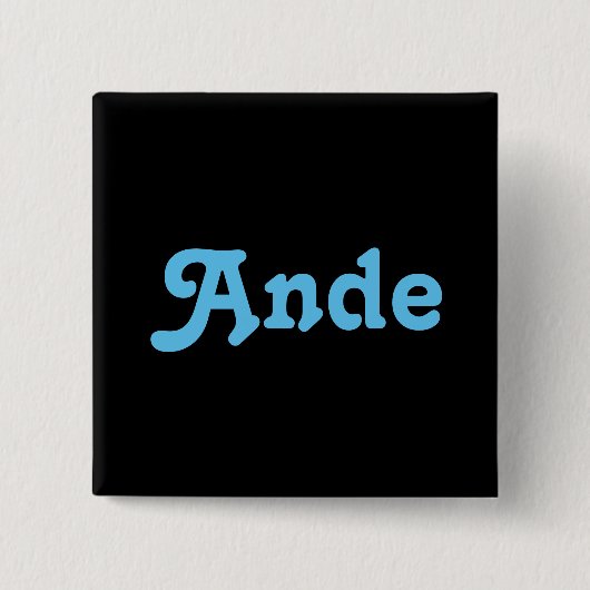 Button Ande (Vorderseite)