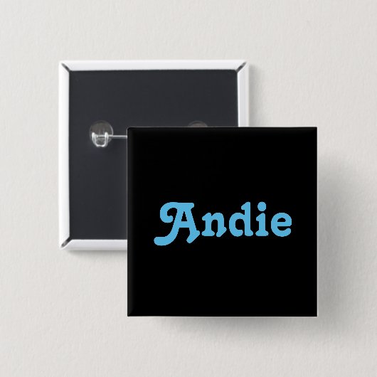 Button Andie (Vorne & Hinten)