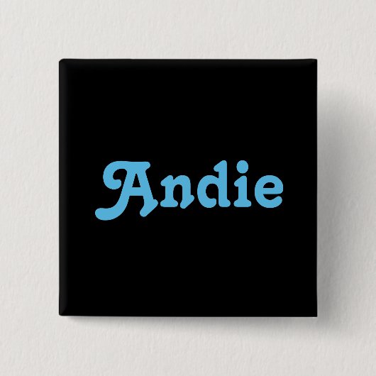 Button Andie (Vorderseite)