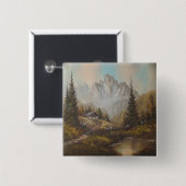 Button Ann Hayes Painting Bavarian Dream (Vorne & Hinten)