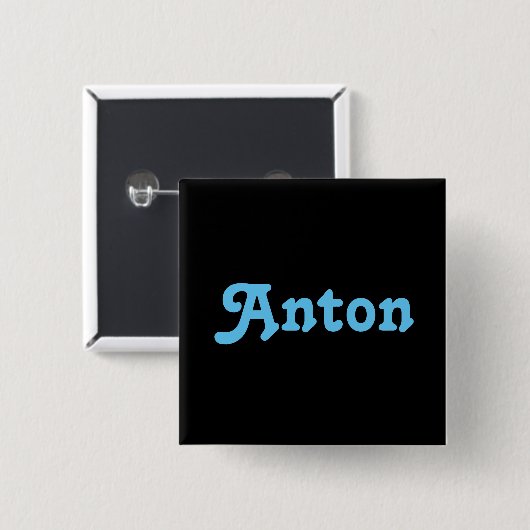 Button Anton (Vorne & Hinten)