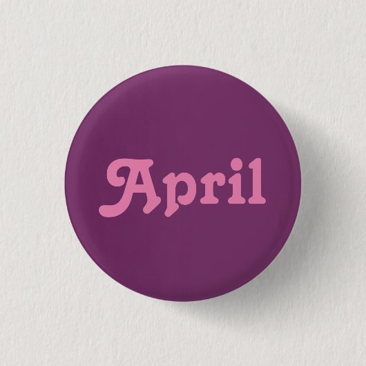 Button April (Vorderseite)