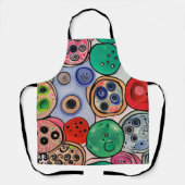 Button Art Schürze (Vorderseite)