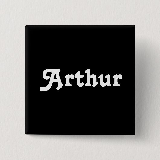 Button Arthur (Vorderseite)