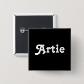 Button Artie (Vorne & Hinten)