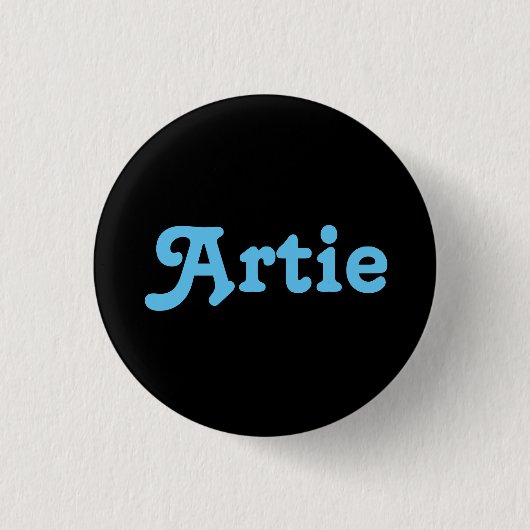Button Artie (Vorderseite)