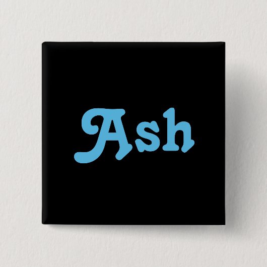 Button Ash (Vorderseite)
