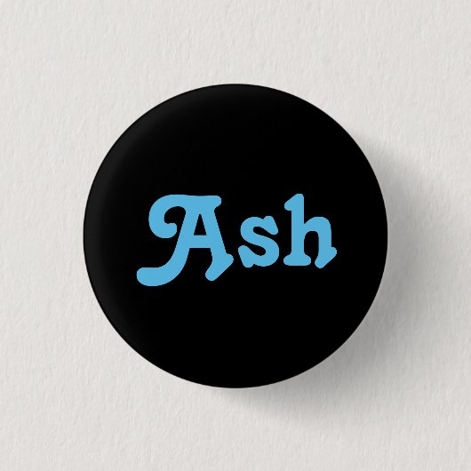 Button Ash (Vorderseite)