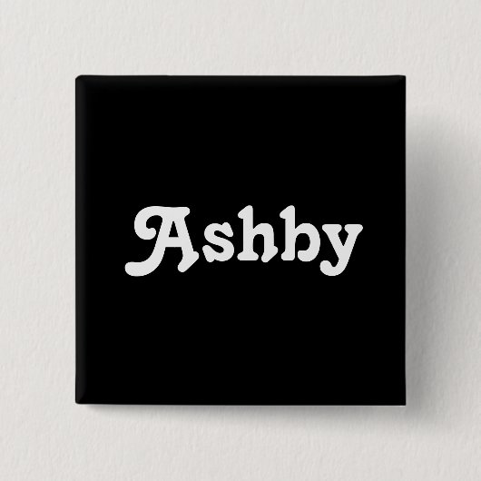 Button Ashby (Vorderseite)