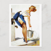 Button aufkleben postkarte (Vorderseite)