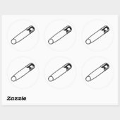 Button-Aufkleber groß Runder Aufkleber (Blatt)