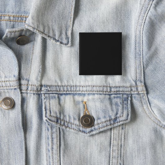 Button-Back-Button von Eerie Black Square Button (Beispiel)