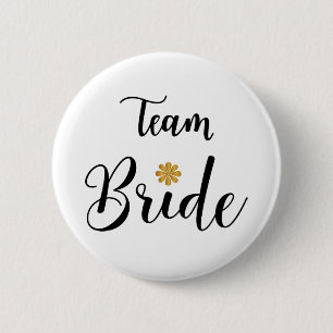 Button-Back-Button von Team Bride Bachelore Button
