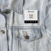 Button-Back-Name-Abzeichen mit Schaltfläche für de Button (Beispiel)