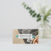 Button | Backzutaten Visitenkarte (Stehend Vorderseite)