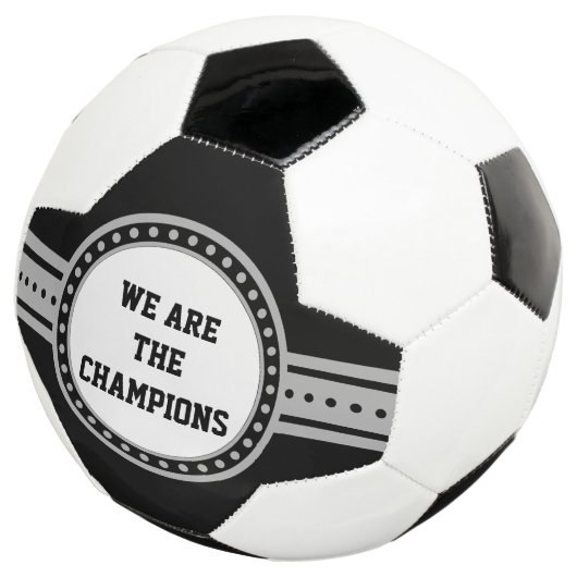 Button / Banner - trans-weiß III + Ihre Ideen Fußball (Dreiviertel)