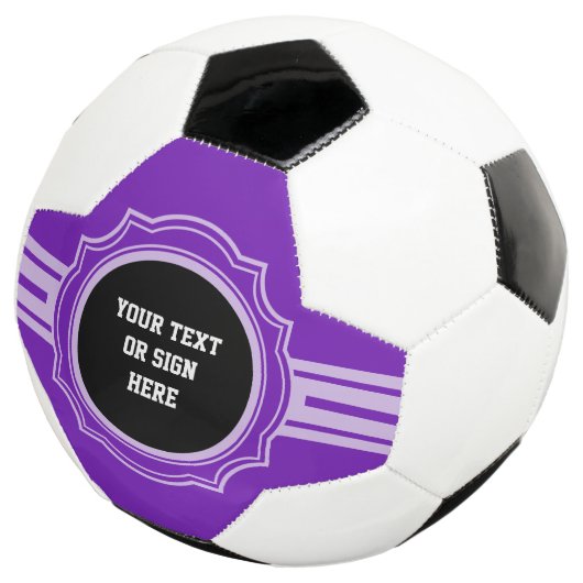 Button / Banner - trans-weiß XII + Ihre Ideen Fußball (Dreiviertel)