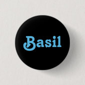 Button Basil (Vorderseite)