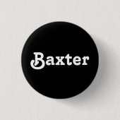 Button Baxter (Vorderseite)