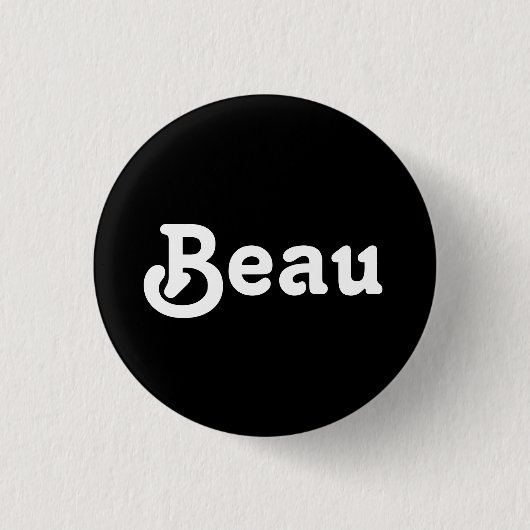 Button Beau (Vorderseite)
