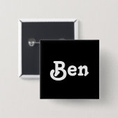 Button Ben (Vorne & Hinten)