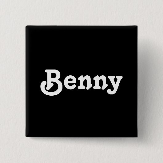 Button Benny (Vorderseite)