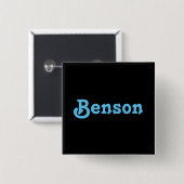 Button Benson (Vorne & Hinten)