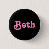 Button Beth (Vorderseite)