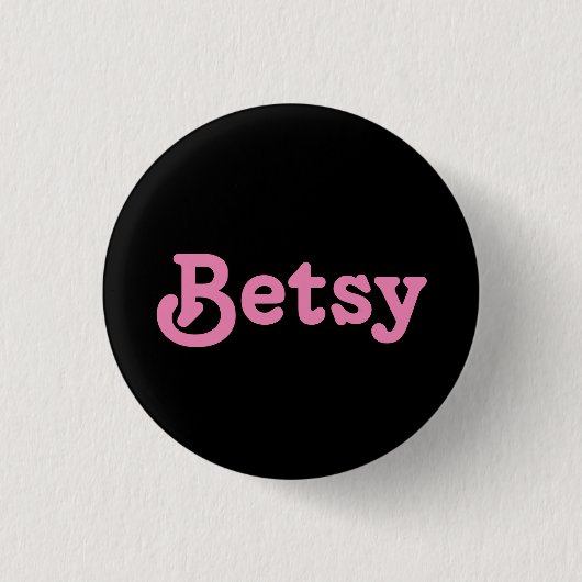 Button Betsy (Vorderseite)