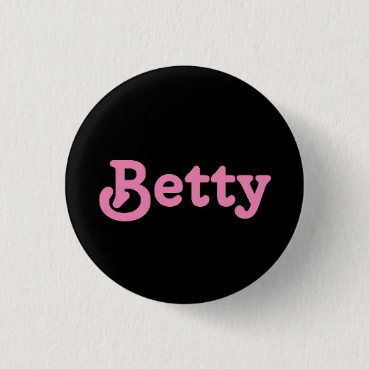 Button Betty (Vorderseite)