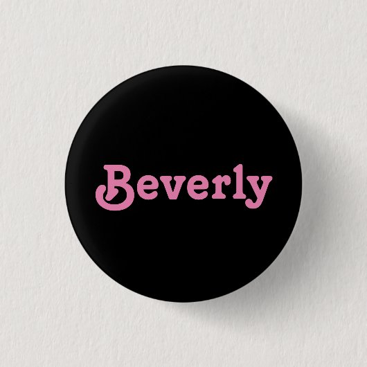 Button Beverly (Vorderseite)