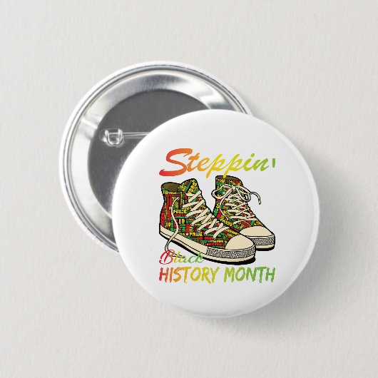 Button-Black History Month Button Set (Vorne & Hinten)