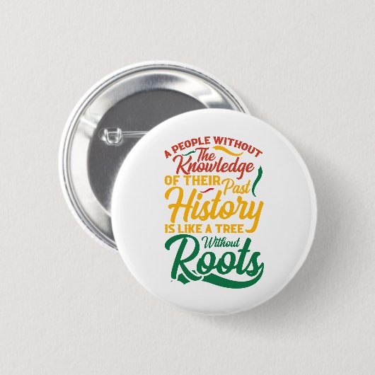 Button-Black History Month Button Set  (Vorne & Hinten)