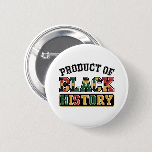 Button-Black History Month Button Set (Vorne & Hinten)
