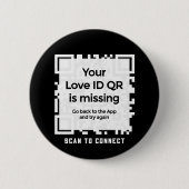 Button - BLACK - QR - PURE Collection (Vorderseite)