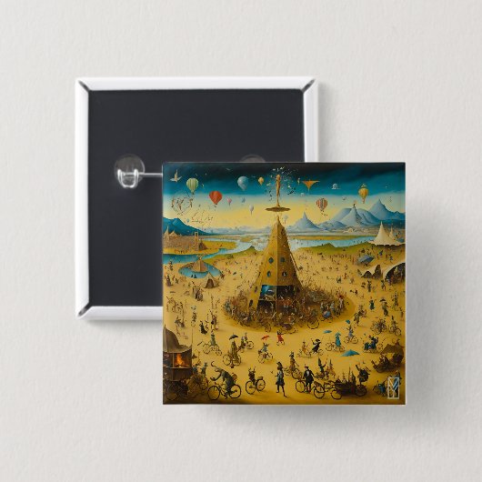 Button Bosch and the Chaos of Burning Man (Vorne & Hinten)
