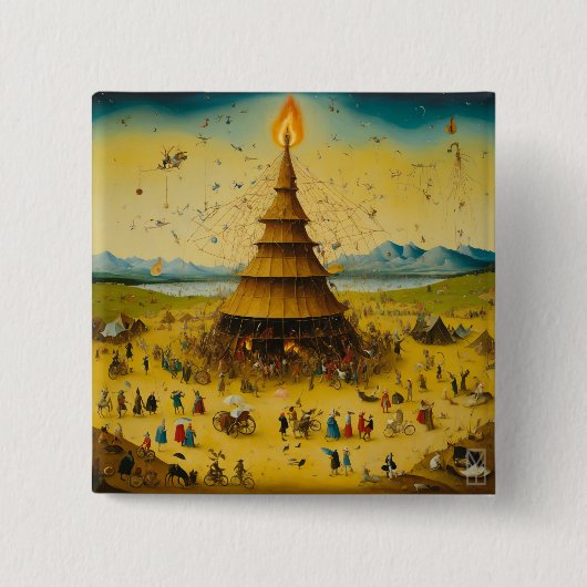Button Bosch: Storm at Burning Man (Vorderseite)