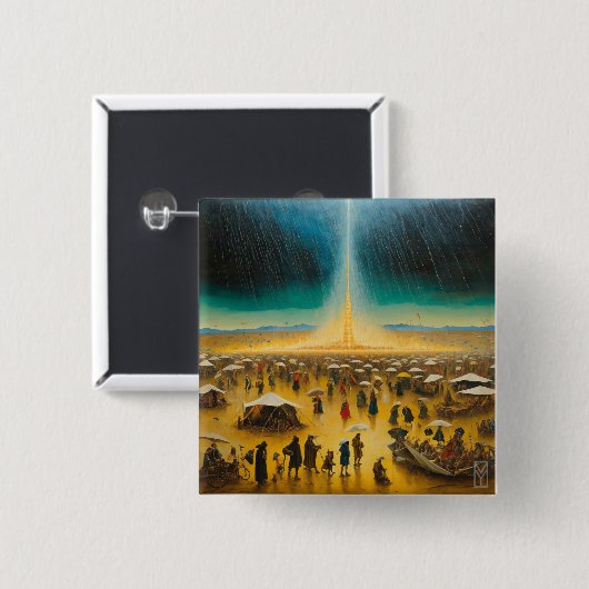 Button Bosch Transforms the Storm at Burning Man (Vorne & Hinten)