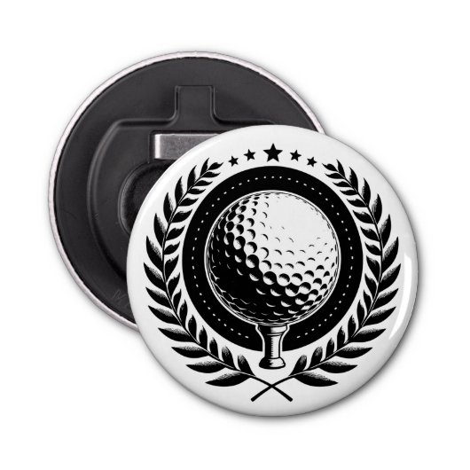 Button Bottle Opener Flaschenöffner (Vorderseite)