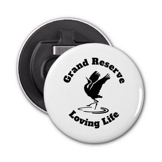 Button Bottle Opener Flaschenöffner (Vorderseite)