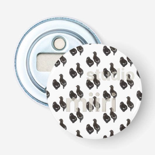 Button Bottle Opener Flaschenöffner (Vorderseite)