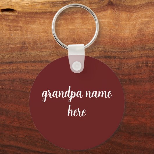 Button Bottle Opener Schlüsselanhänger (Rückseite)