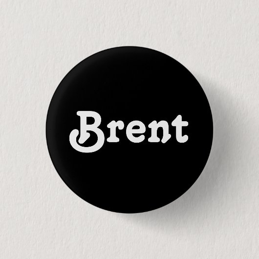 Button Brent (Vorderseite)