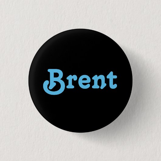 Button Brent (Vorderseite)