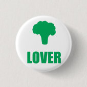 Button „Broccoli Lover " (Vorderseite)