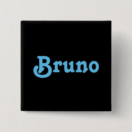 Button Bruno (Vorderseite)