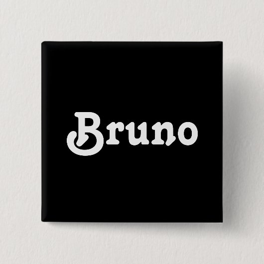 Button Bruno (Vorderseite)