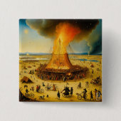 Button Burning Man in Boschian Vision (Vorderseite)